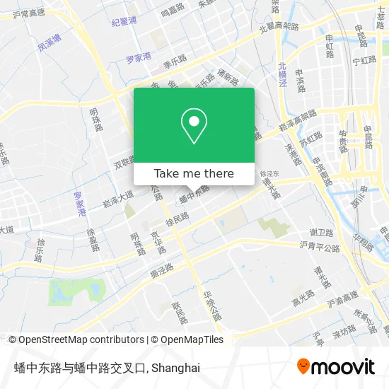 蟠中东路与蟠中路交叉口 map