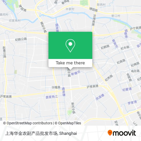 上海华金农副产品批发市场 map