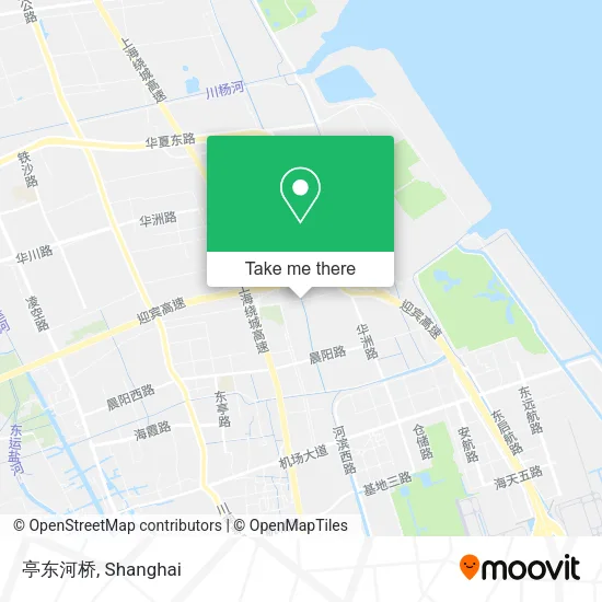 亭东河桥 map