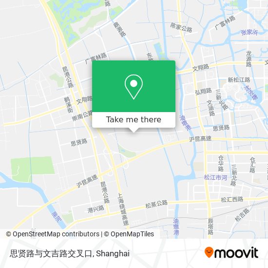 思贤路与文吉路交叉口 map