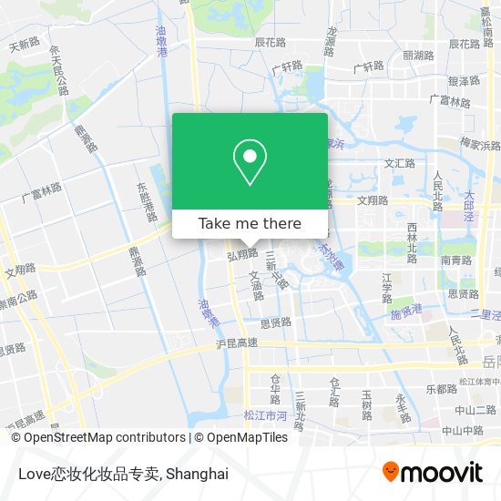 Love恋妆化妆品专卖 map