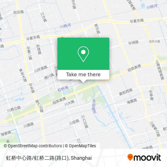 虹桥中心路/虹桥二路(路口) map