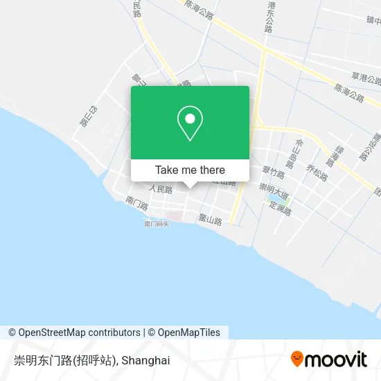 崇明东门路(招呼站) map