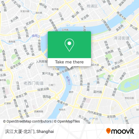 滨江大厦-北2门 map