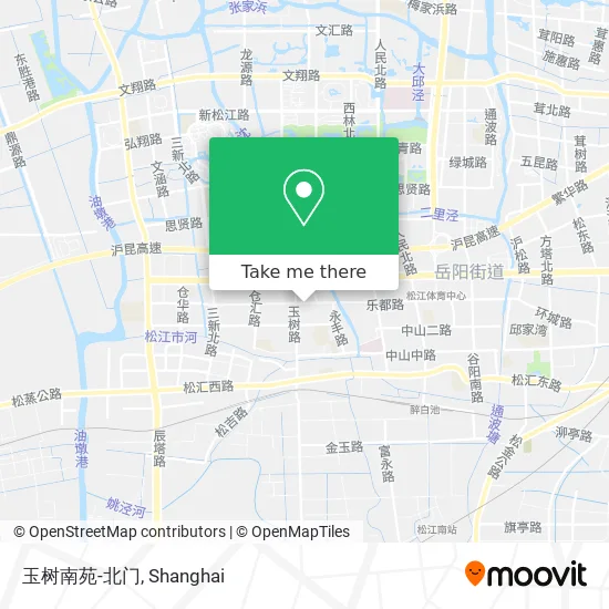 玉树南苑-北门 map