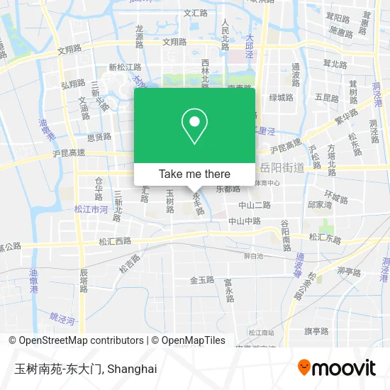 玉树南苑-东大门 map