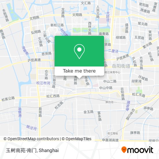 玉树南苑-南门 map