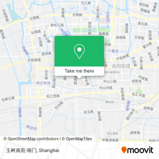 玉树南苑-南门 map