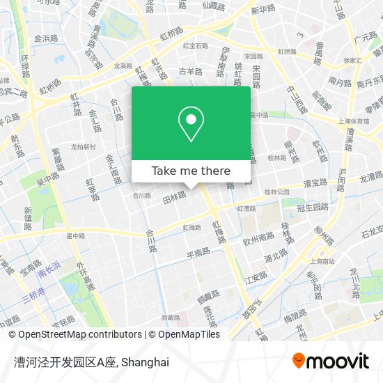 漕河泾开发园区A座 map
