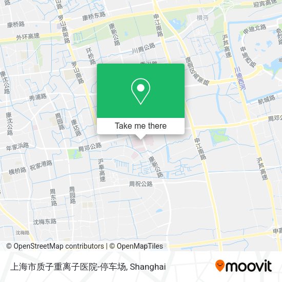 上海市质子重离子医院-停车场 map