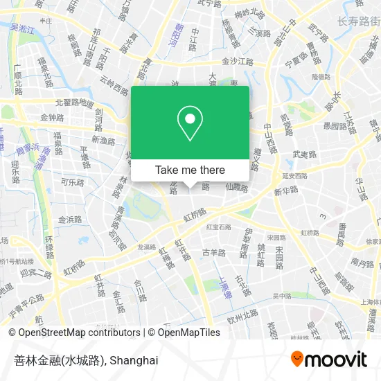 善林金融(水城路) map