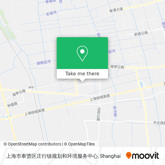 上海市奉贤区庄行镇规划和环境服务中心 map