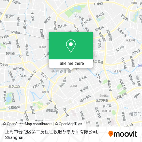 上海市普陀区第二房租征收服务事务所有限公司 map