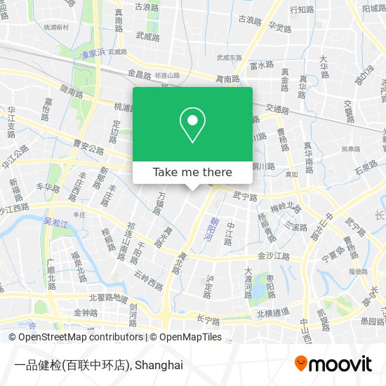 一品健检(百联中环店) map