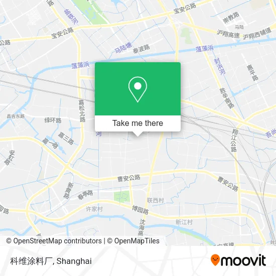 科维涂料厂 map