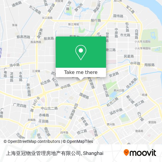 上海亚冠物业管理房地产有限公司 map