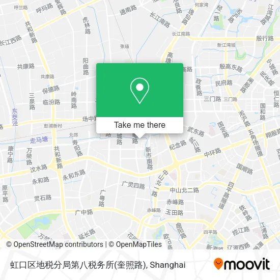 虹口区地税分局第八税务所(奎照路) map