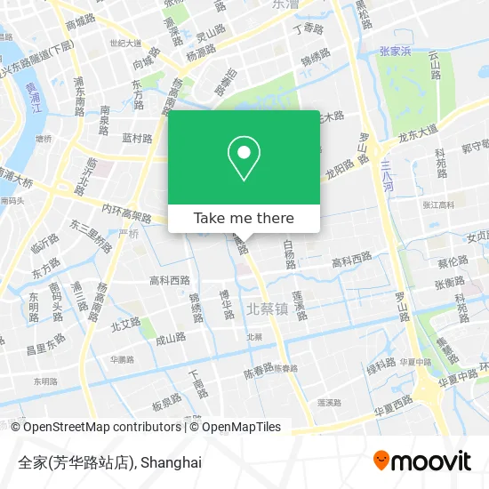 全家(芳华路站店) map
