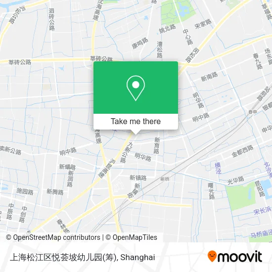 上海松江区悦荟坡幼儿园(筹) map