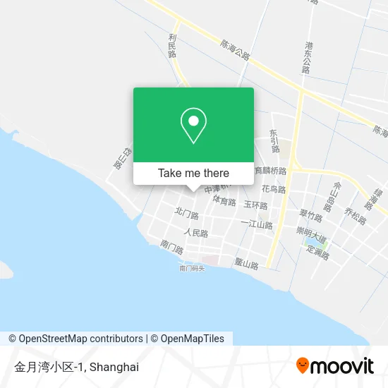 金月湾小区-1 map
