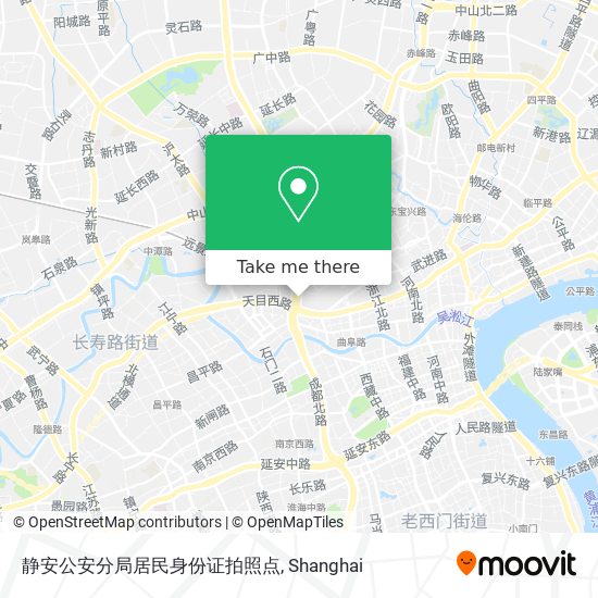 静安公安分局居民身份证拍照点 map