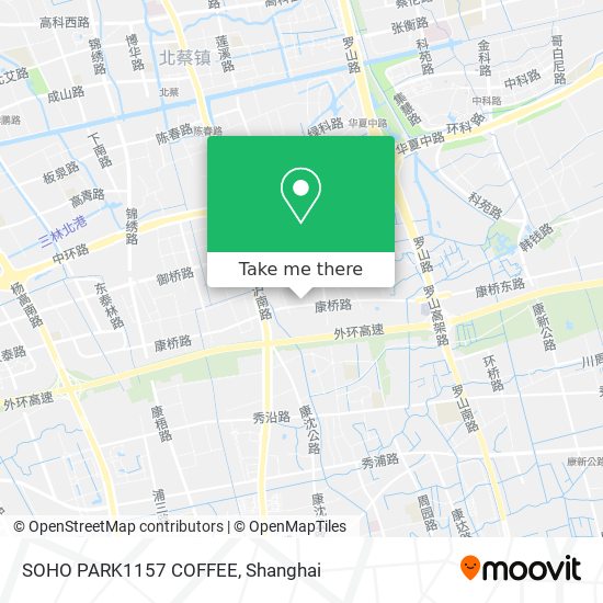 SOHO PARK1157 COFFEE map