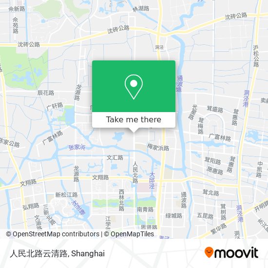 人民北路云清路 map