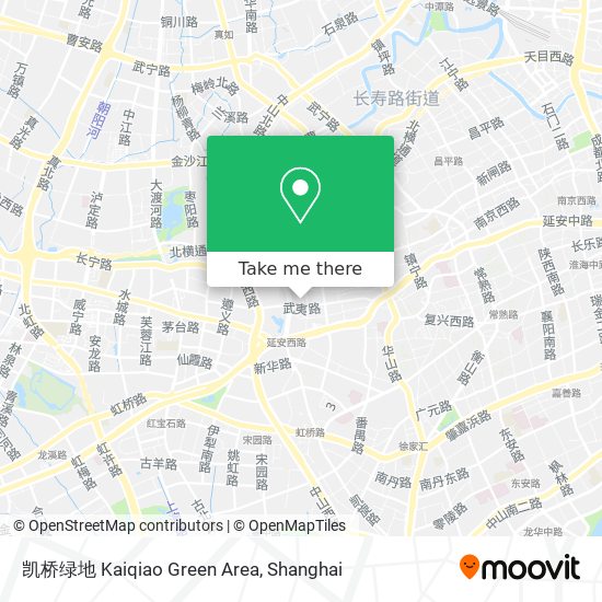 凯桥绿地 Kaiqiao Green Area map