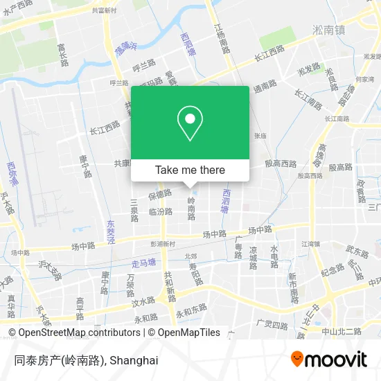 同泰房产(岭南路) map