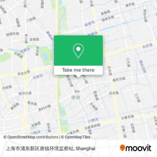 上海市浦东新区唐镇环境监察站 map