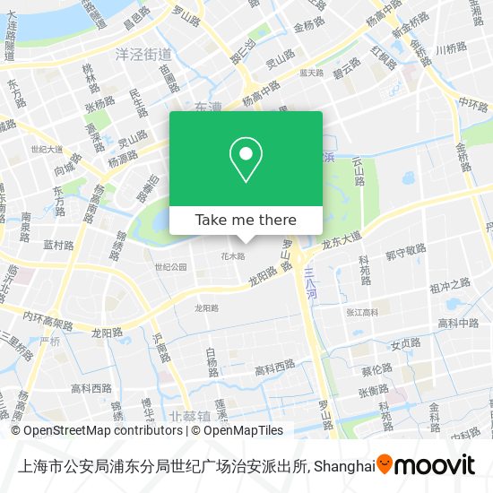 上海市公安局浦东分局世纪广场治安派出所 map