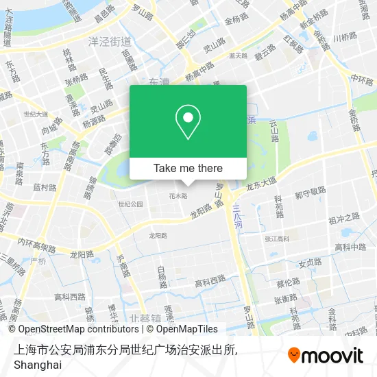 上海市公安局浦东分局世纪广场治安派出所 map