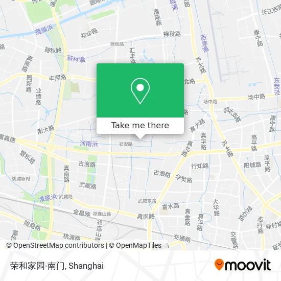 荣和家园-南门 map