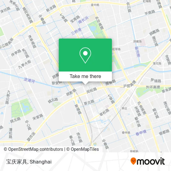 宝庆家具 map