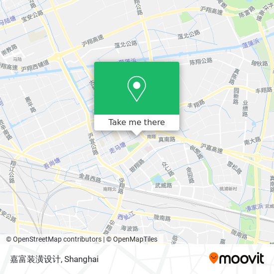 嘉富装潢设计 map