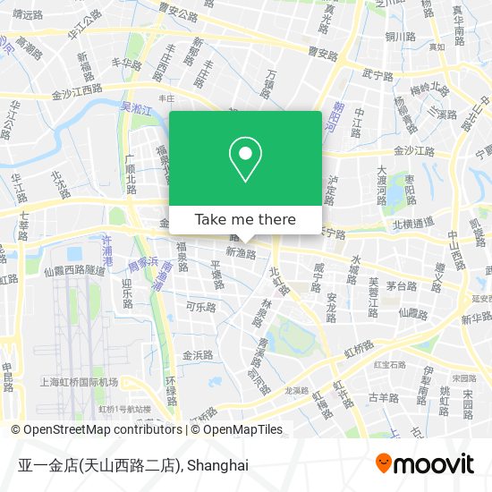 亚一金店(天山西路二店) map