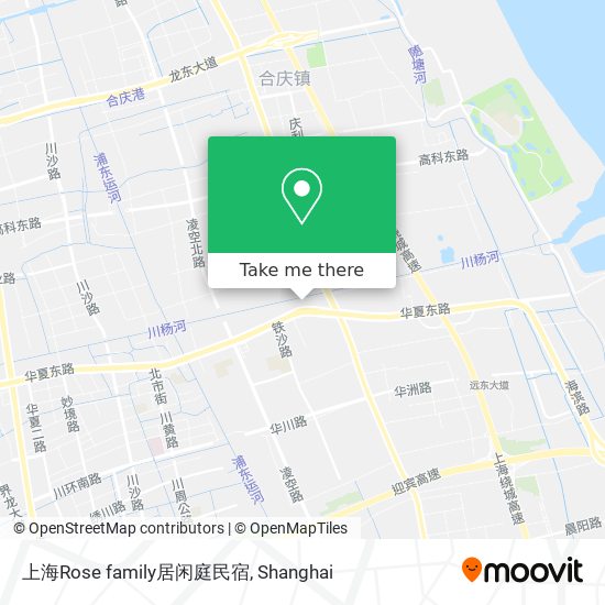 上海Rose family居闲庭民宿 map