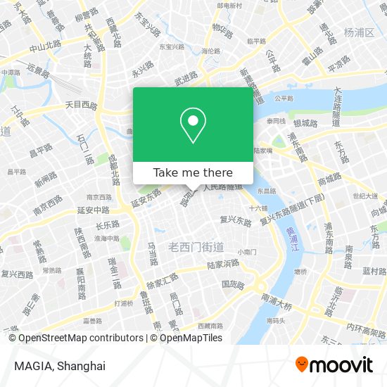 MAGIA map