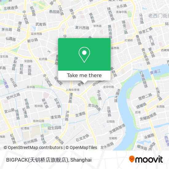 BIGPACK(天钥桥店旗舰店) map