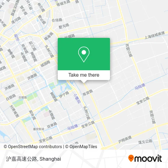 沪嘉高速公路 map