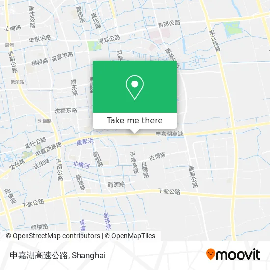 申嘉湖高速公路 map
