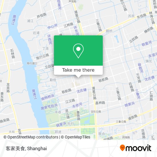客家美食 map