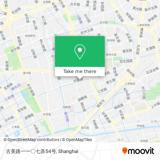 古美路一一〇七弄54号 map