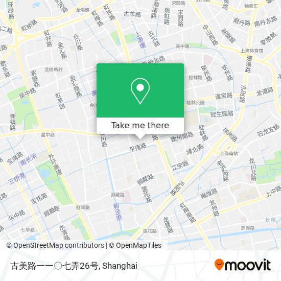 古美路一一〇七弄26号 map
