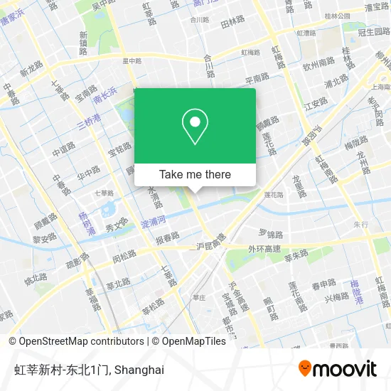 虹莘新村-东北1门 map