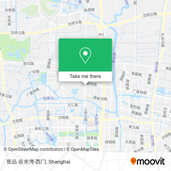 誉品·谷水湾-西门 map