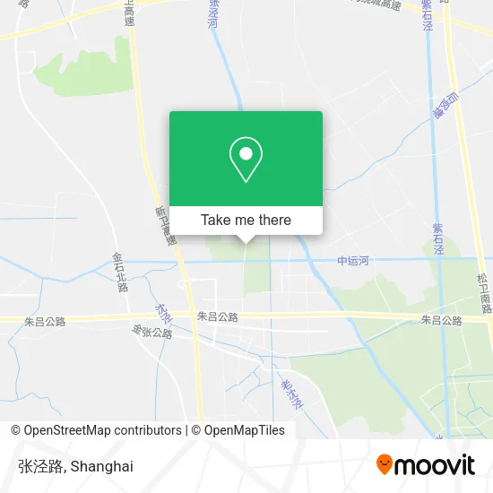 张泾路 map