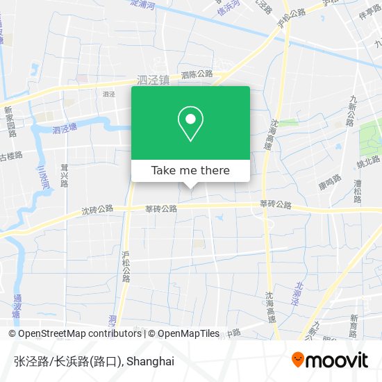 张泾路/长浜路(路口) map