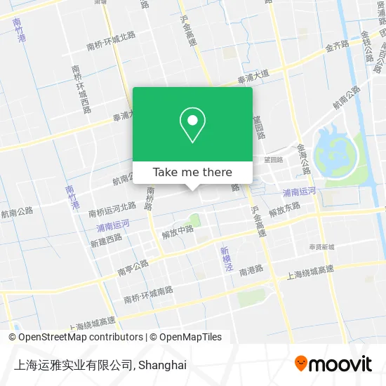 上海运雅实业有限公司 map