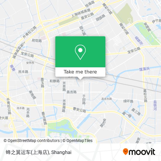 蜂之翼运车(上海店) map